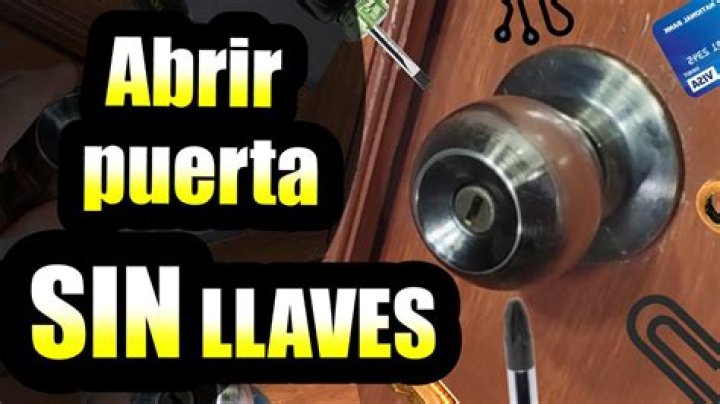 How to Open a Door with a Lock: A Comprehensive Guide